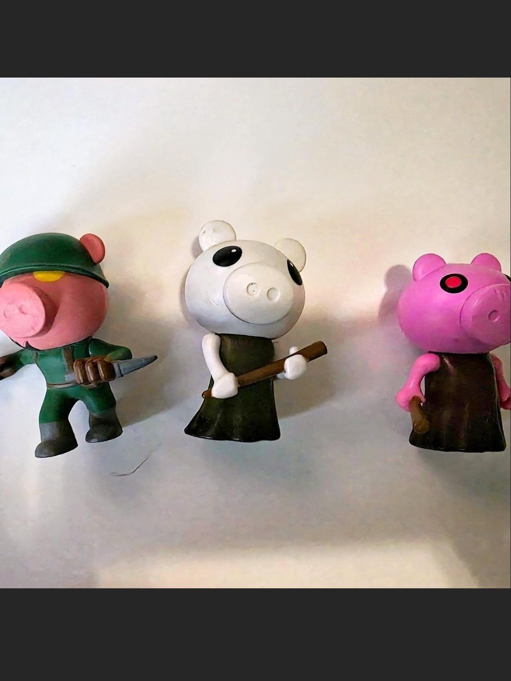 Roblox 3 Action Figures Piggy Great Condition